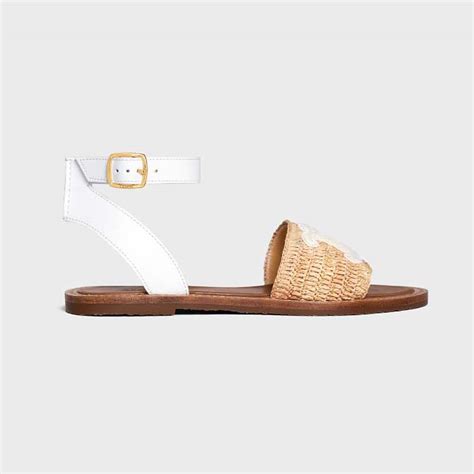 celine sandals in womens sandals flip flops|Celine Flat sandals for Women .